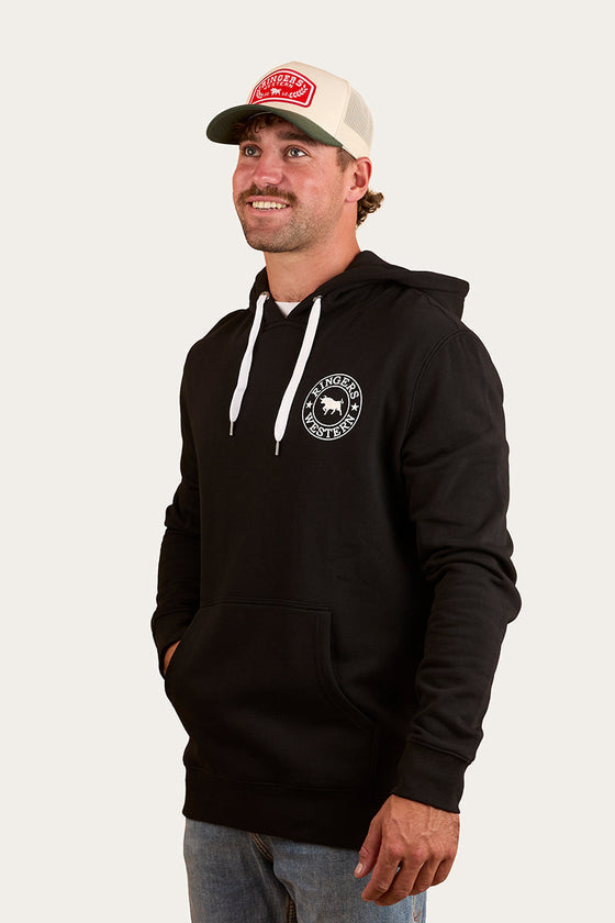 Signature Bull Mens Pullover Hoodie