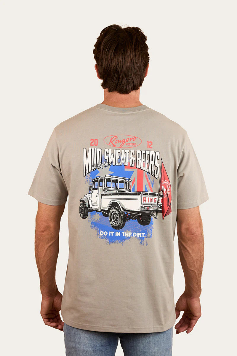 Mud Sweat Beers Mens Loose Fit T Shirt