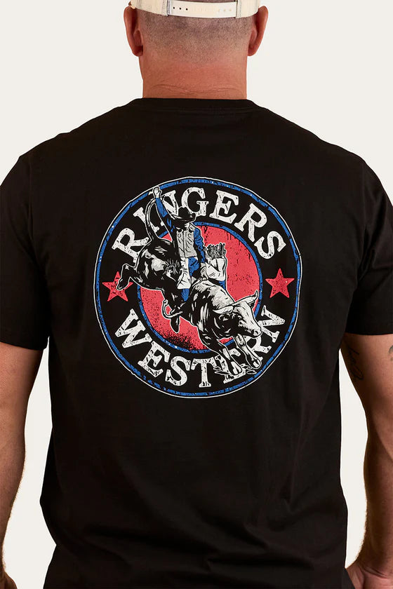 Bucking Bull Mens Loose Fit T Shirt