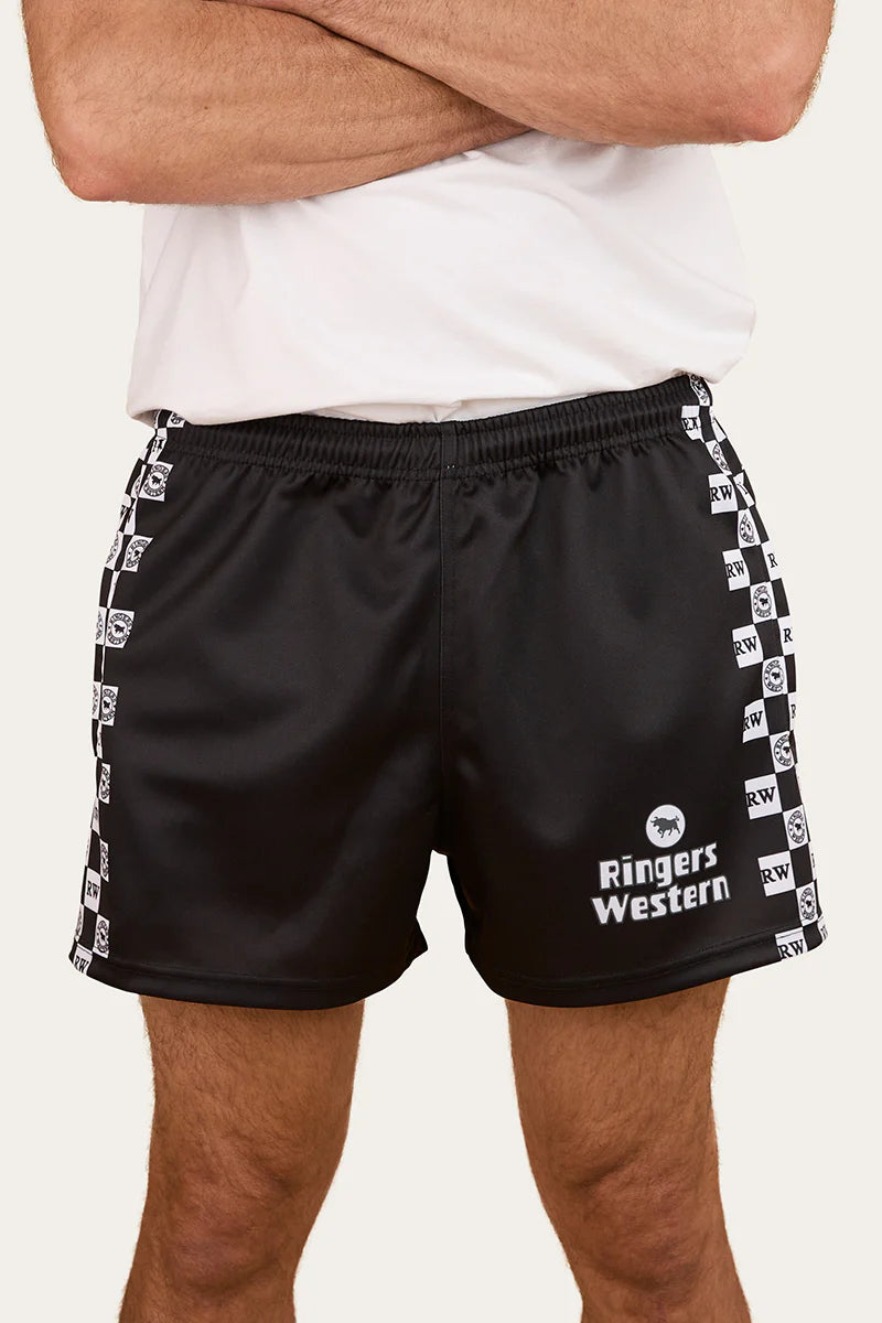RW Check Footy Short