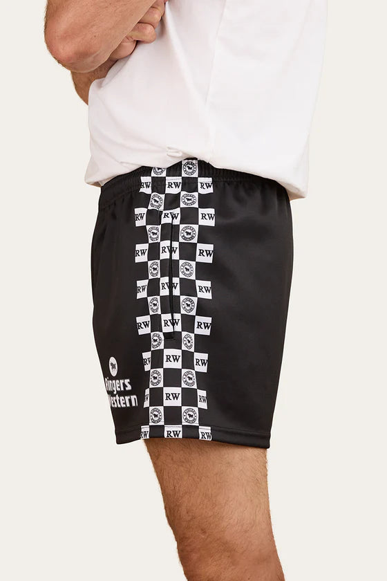 RW Check Footy Short