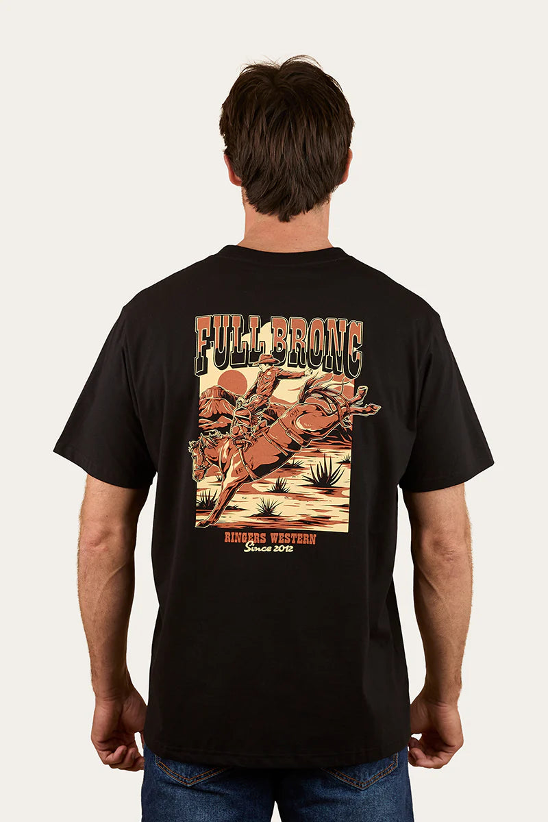 Full Bronc Mens Loose Fit T Shirt