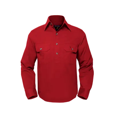 Brumby - Half Button Shirt.