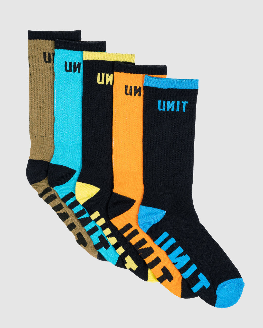 MENS SOCKS - BAMBOO 5 PACK - REACT