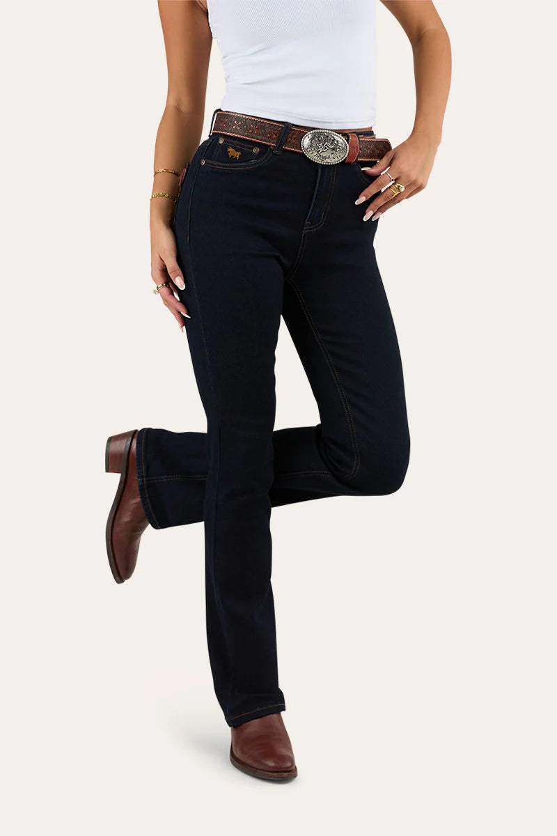 Penny Womens High Rise Bootleg Jean