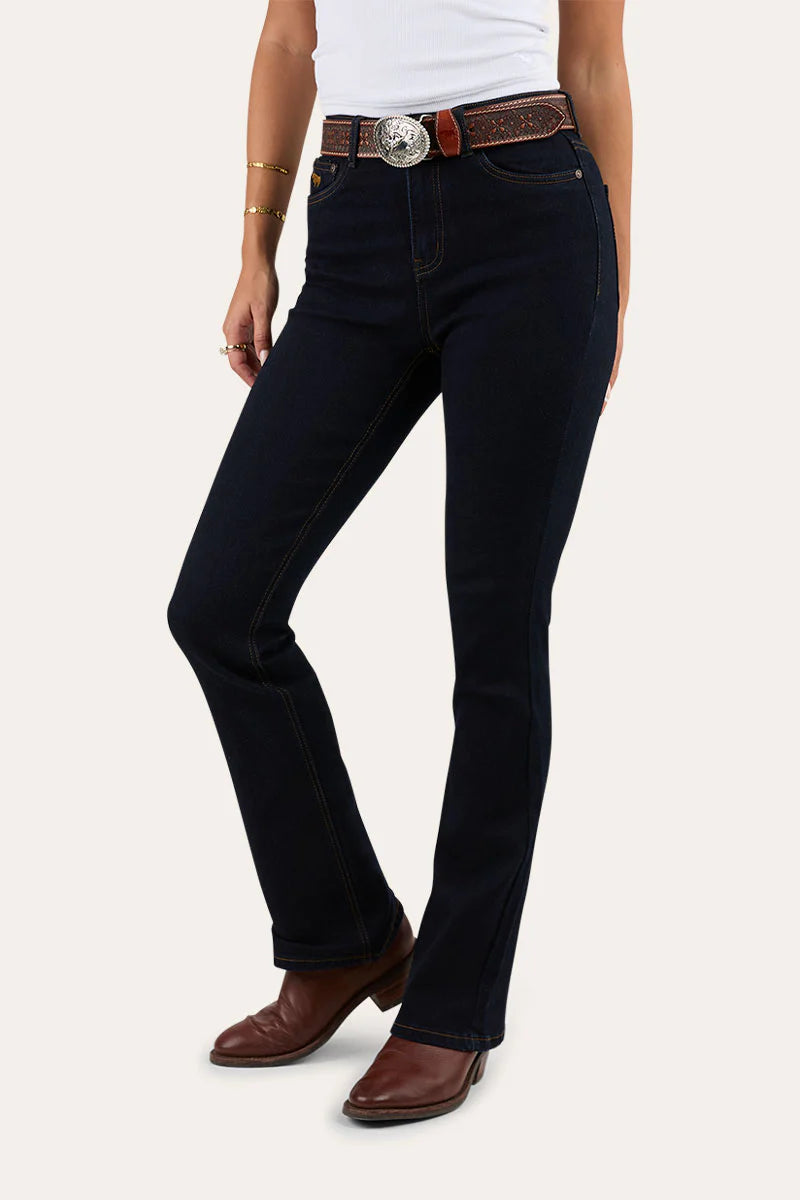 Penny Womens High Rise Bootleg Jean