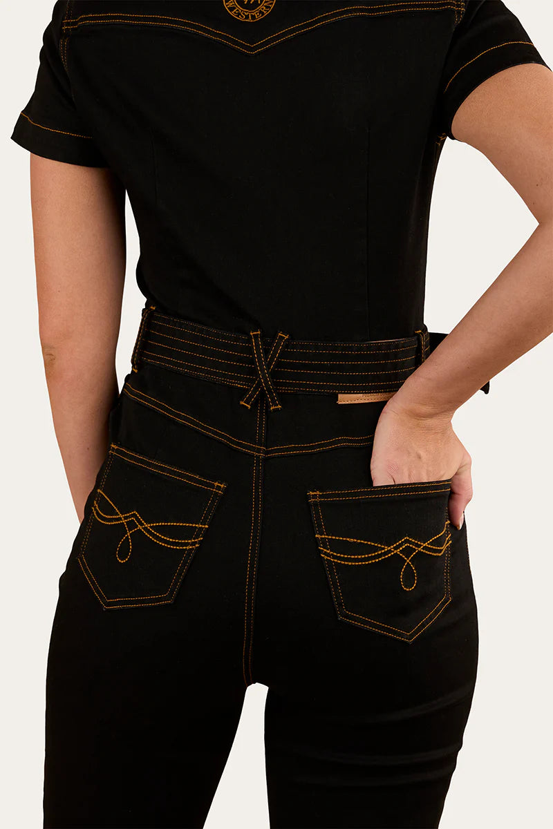 Jazmine Womens Bootleg Jumpsuit