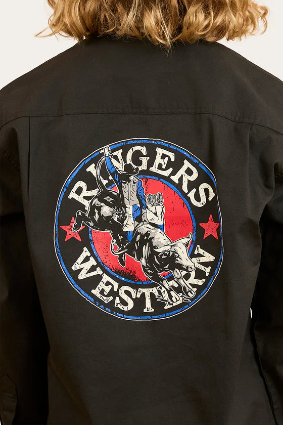 8 Seconds Bucking Bull Work Shirt