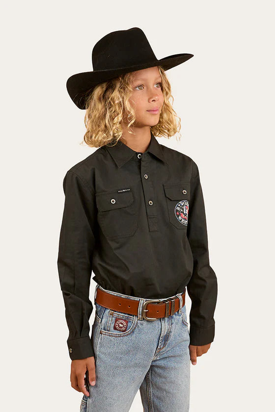 8 Seconds Bucking Bull Work Shirt