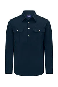 Brumby - Half Button Shirt.