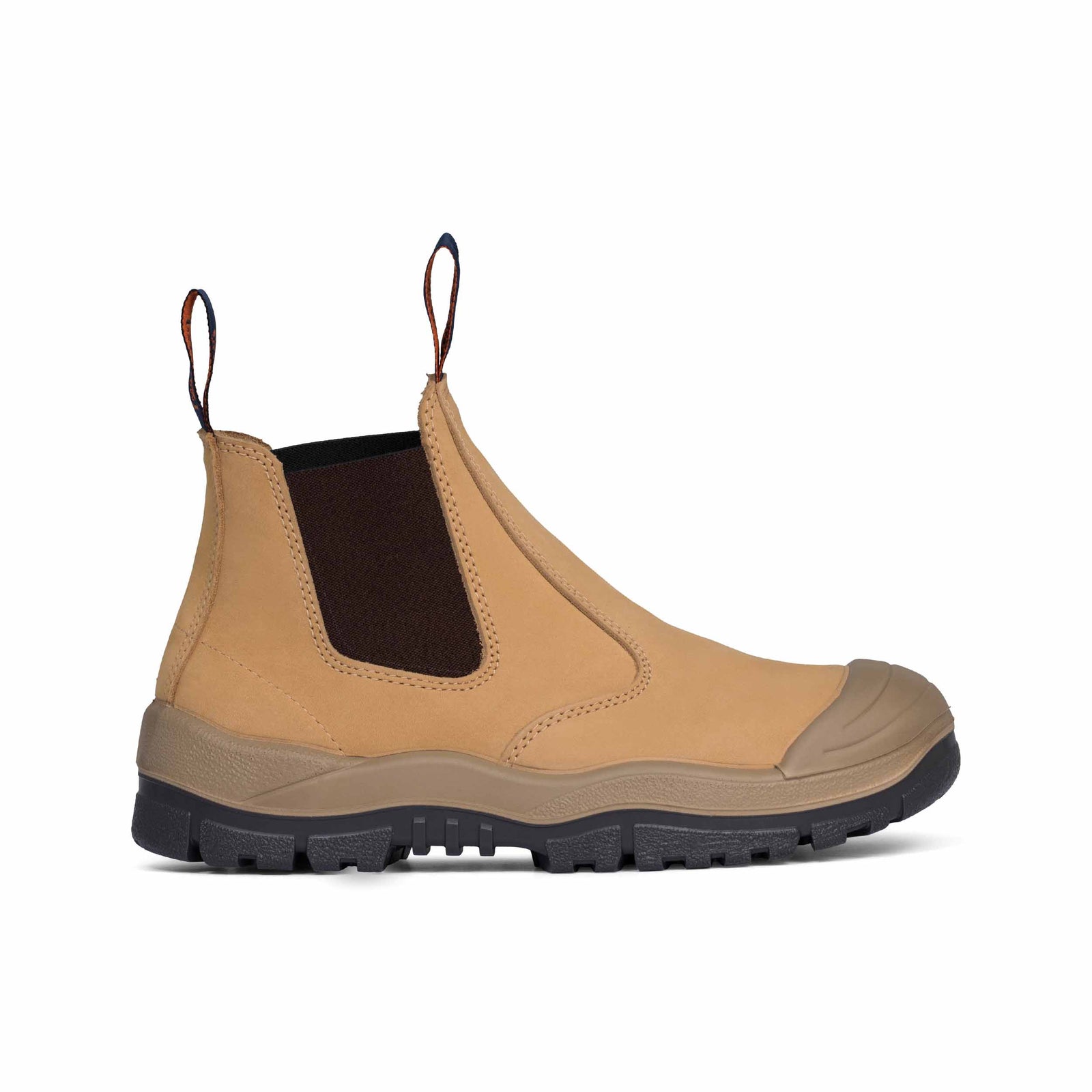 Wheat Premium Elastic Sided Boot W/ Scuff Cap