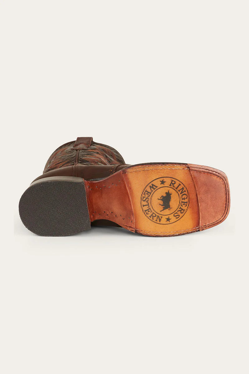 Longreach Mens Saddle Boot