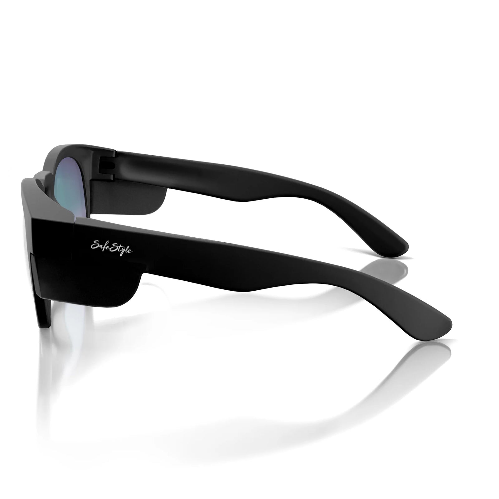 Cruisers Matte Black Frame/Mirror Blue Polarised