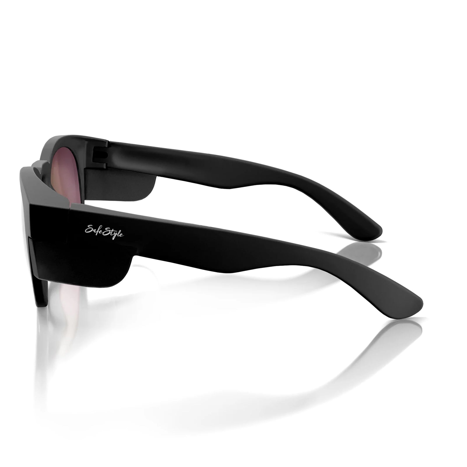 Cruisers Matte Black Frame/Mirror Red Polarised