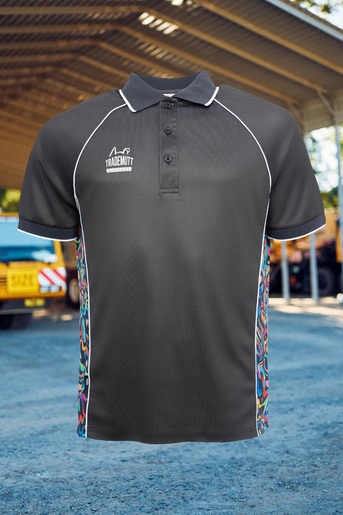 Unisex RPET Pearler Charcoal Polo