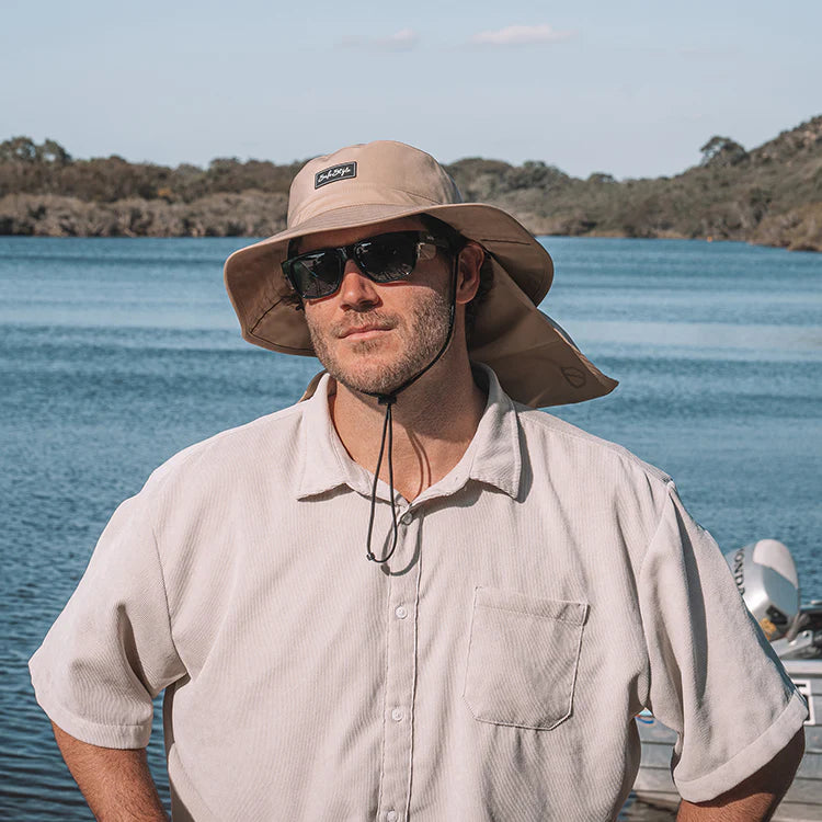 Worksite To Weekend Flap Bucket Hat