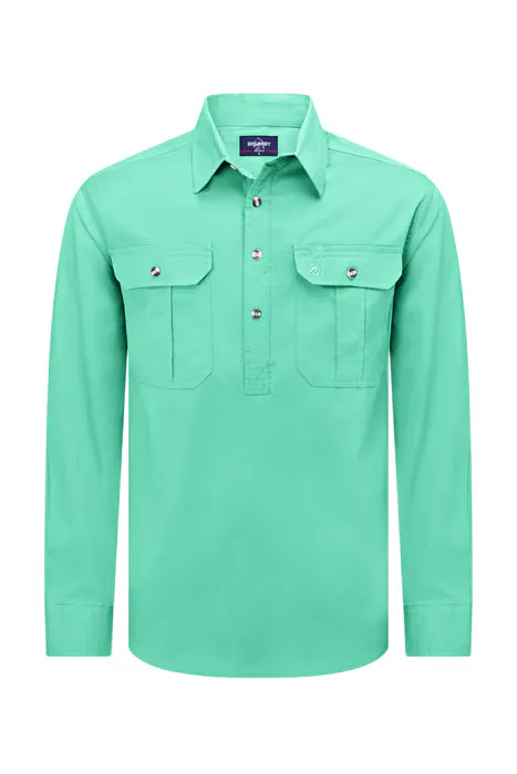 Brumby - Half Button Shirt.