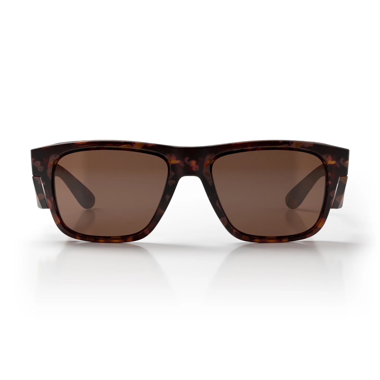 Fusions Matte Tort Frame Brown Polarised Lens