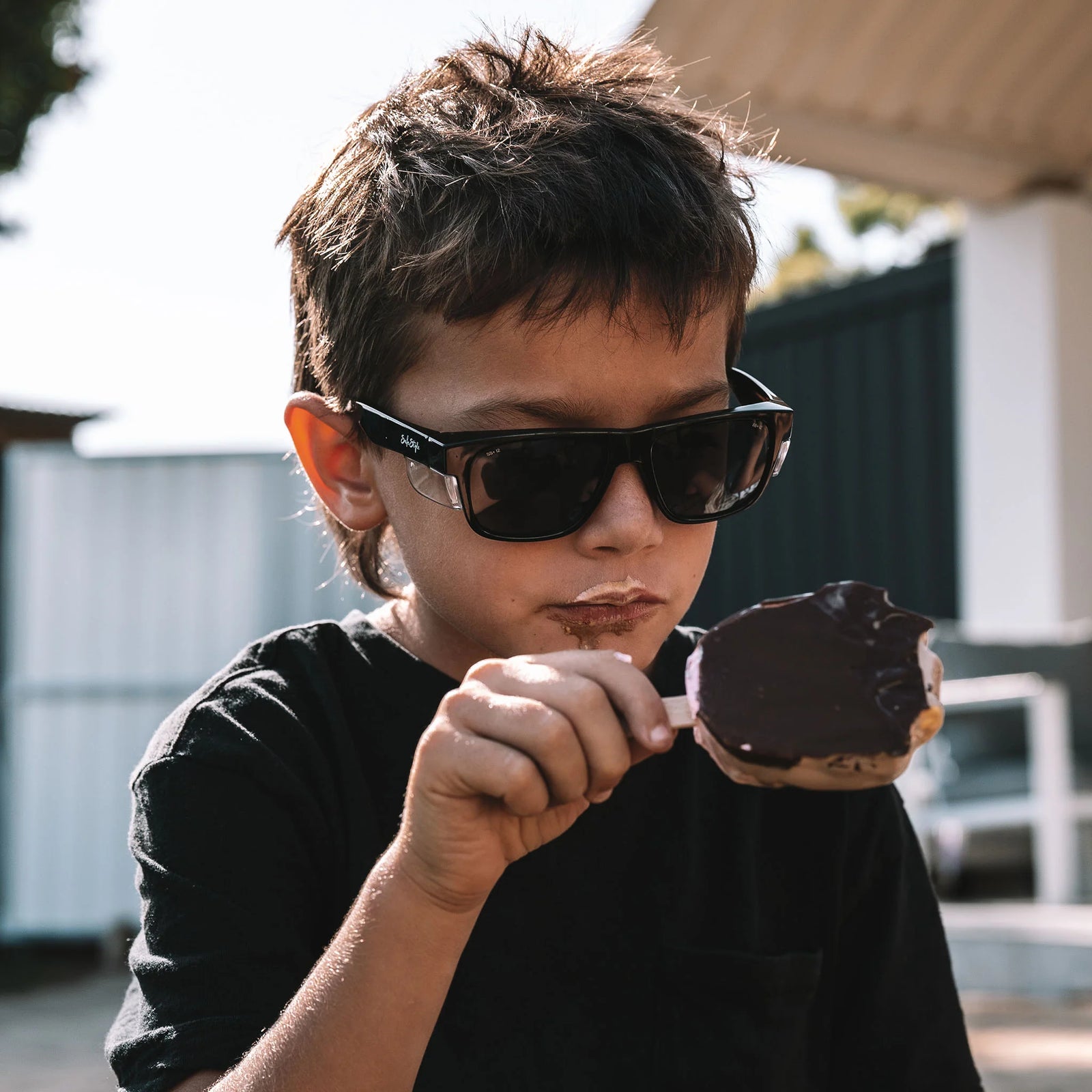 Fusions Kids - Black Frame/Tinted