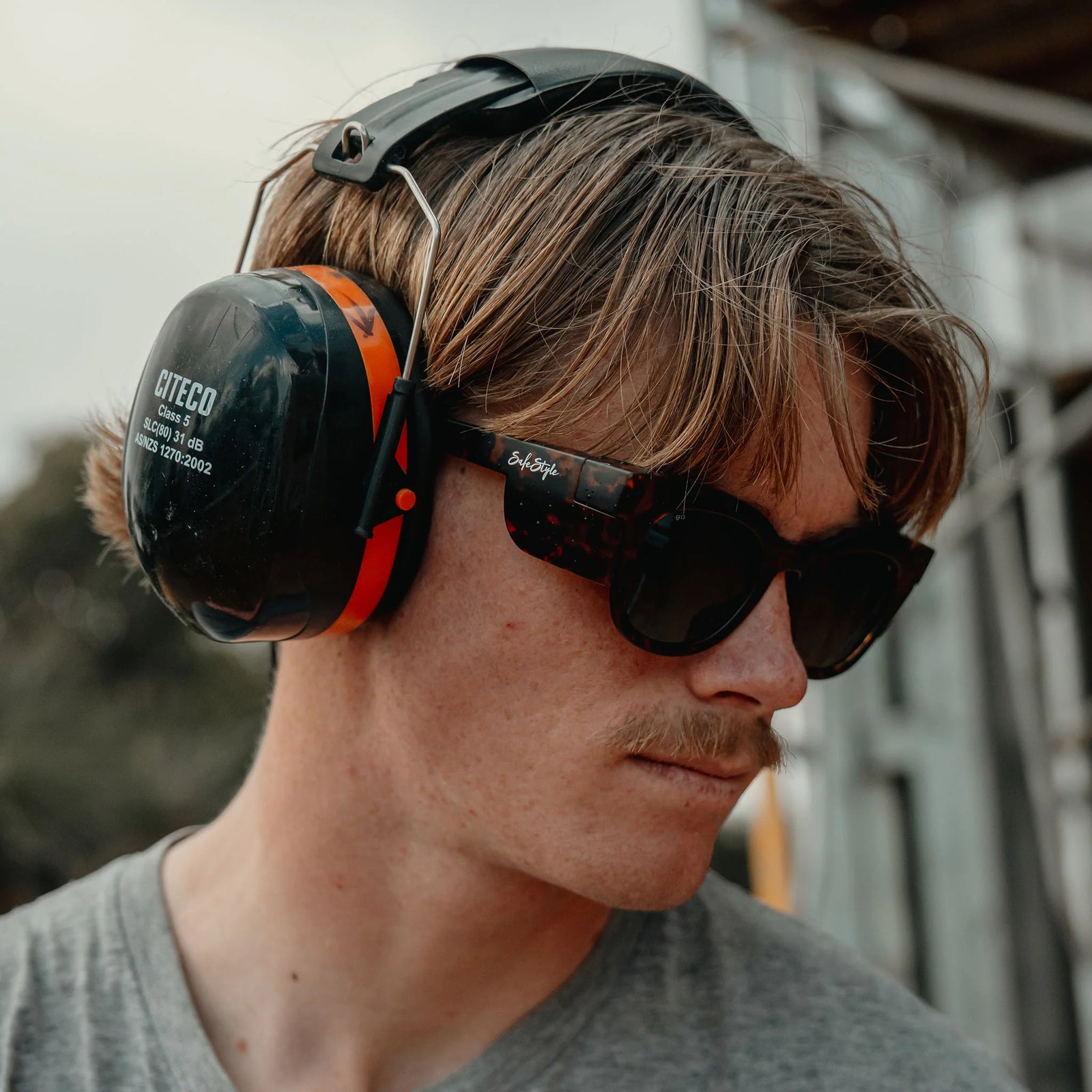 Harps Matte Tort Frame Brown Polarised Lens