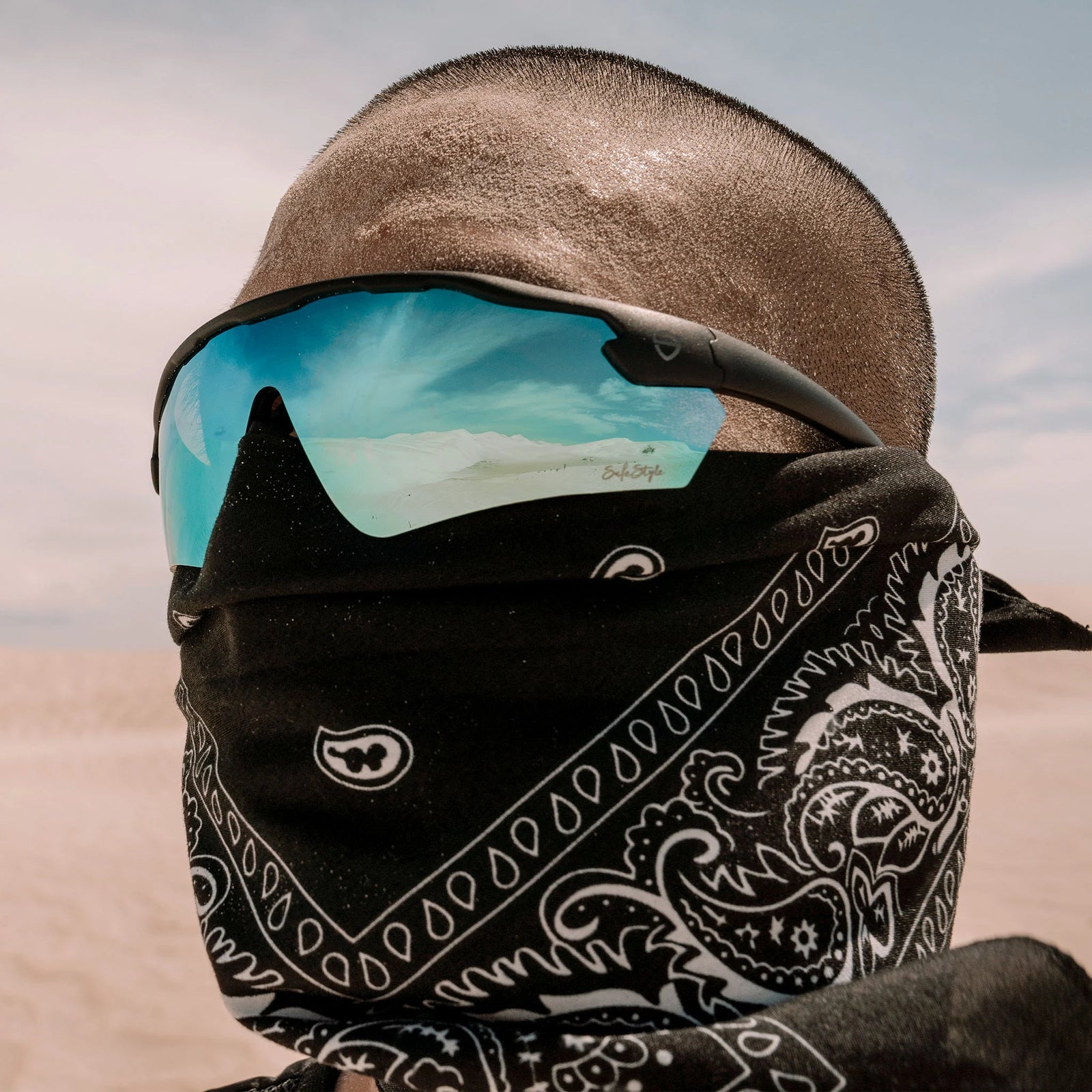 Phantoms Matte Black Frame/Reflectors Blue Lens