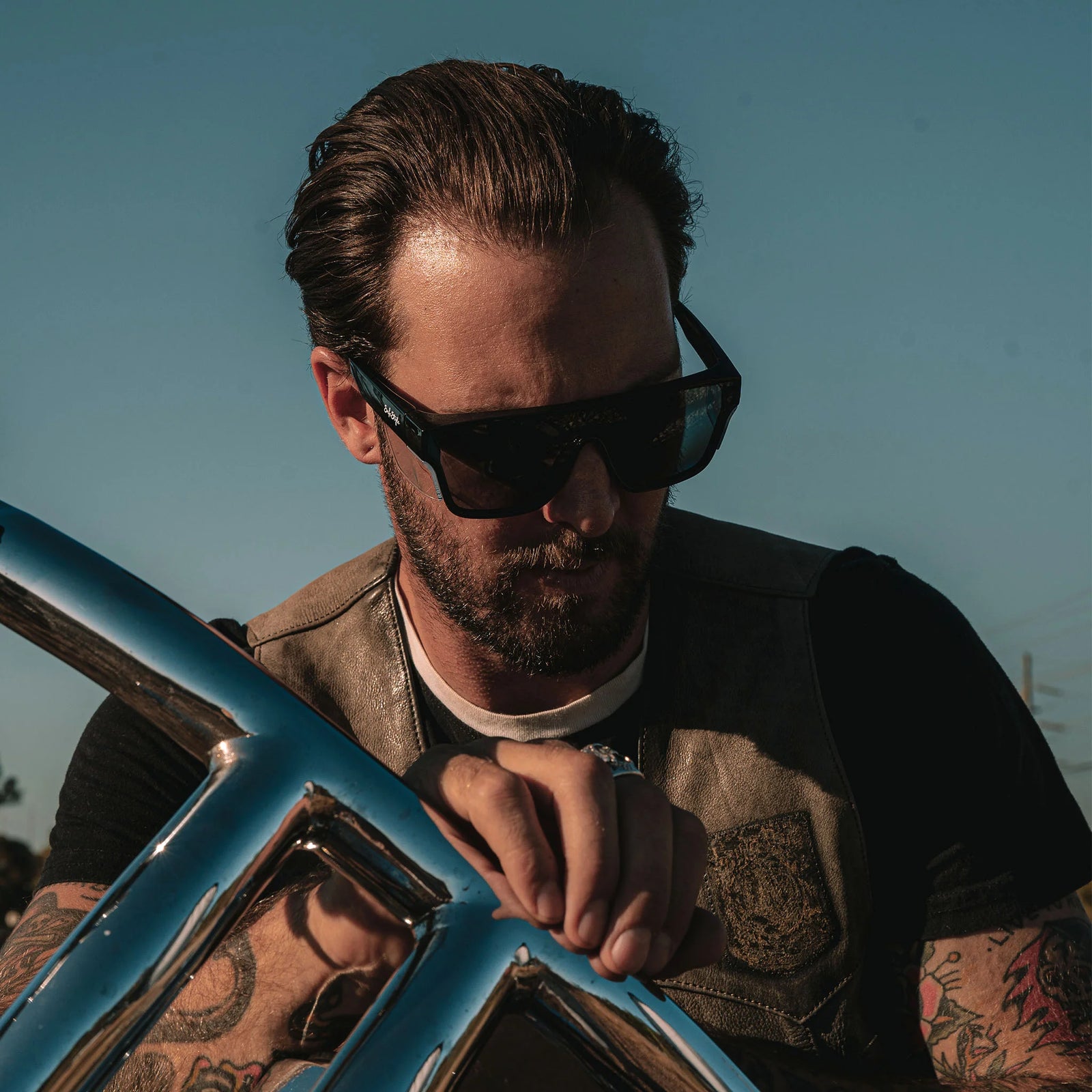 Primes Black Frame Polarised Lens