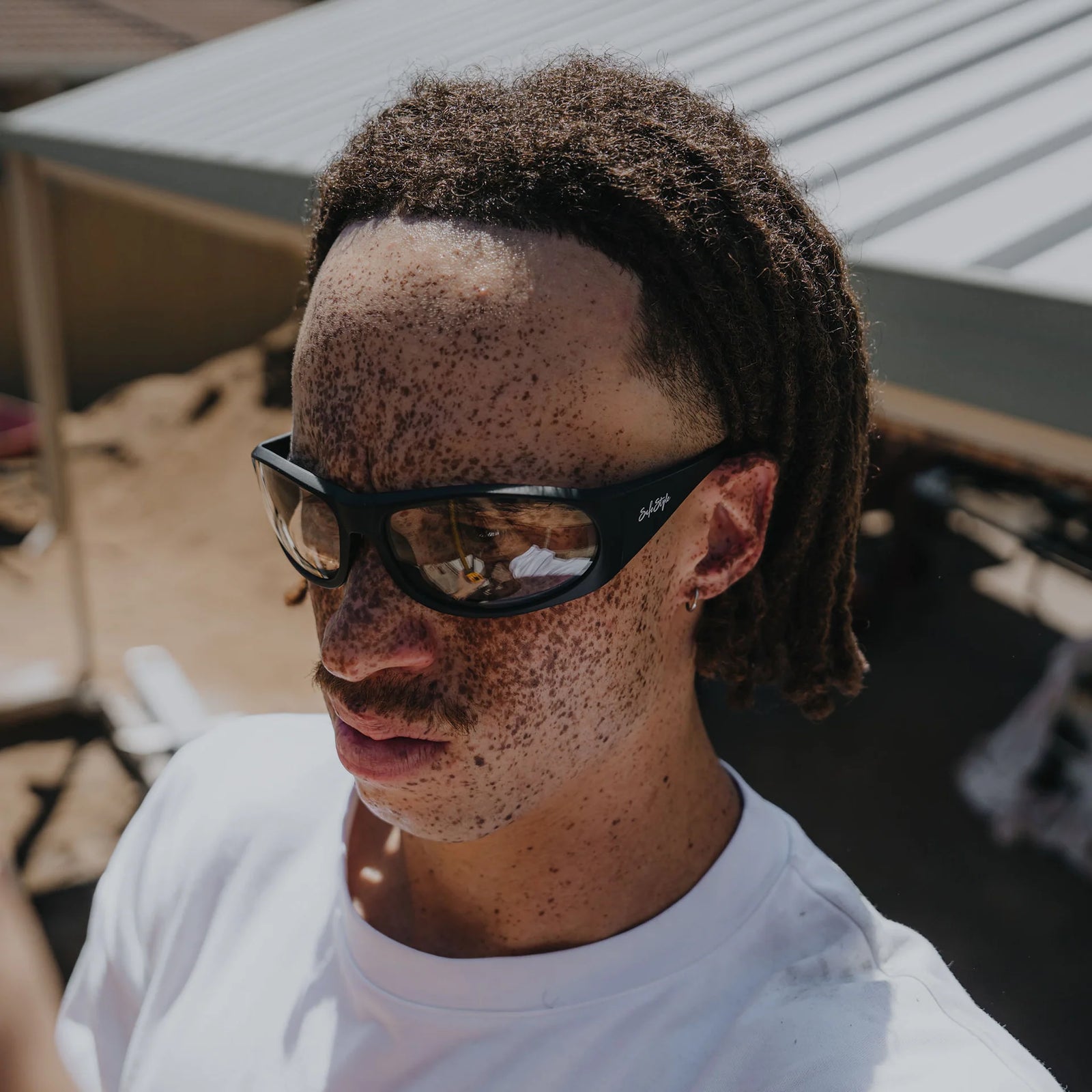 Sonics Matte Black Frame / Clear Lens