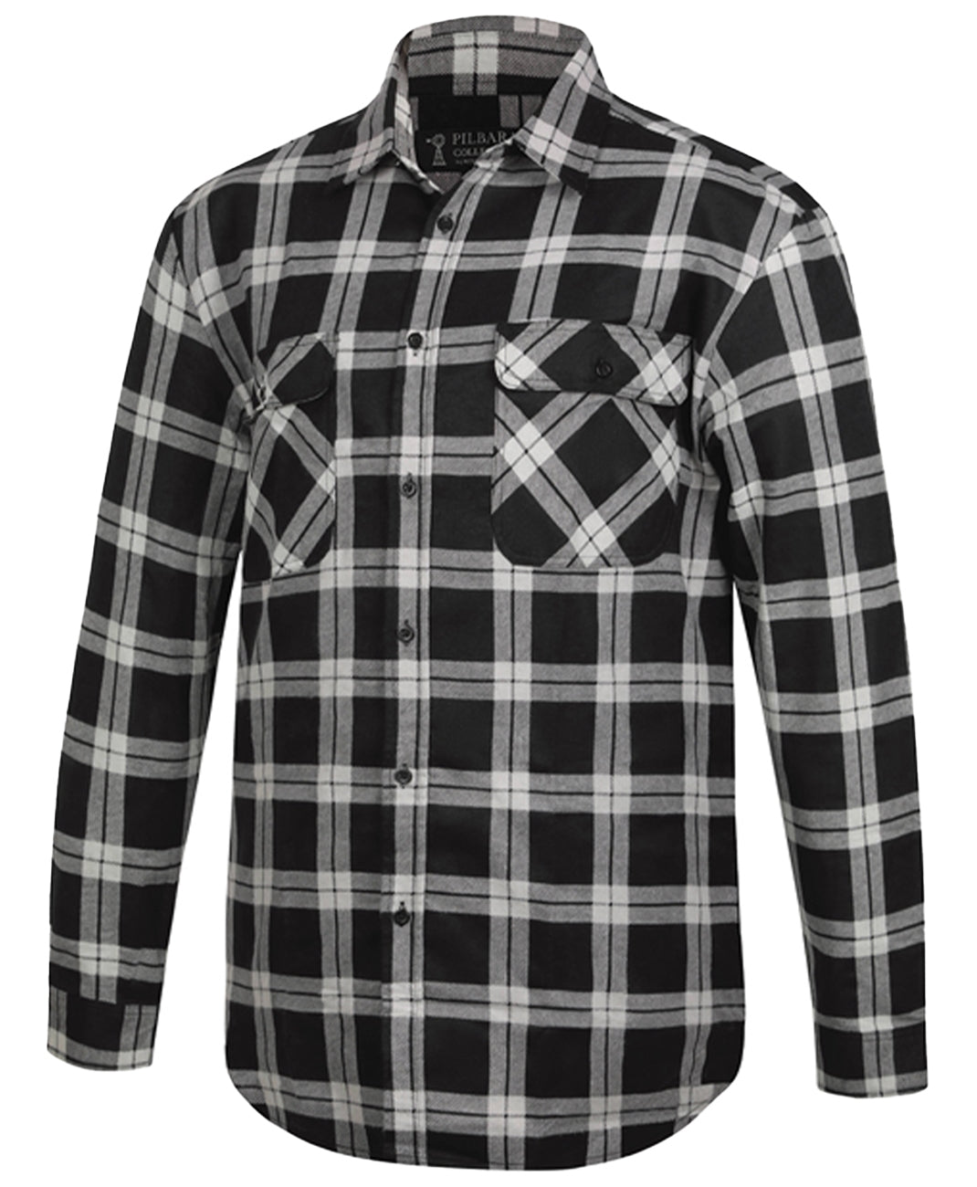 Open Front Flannelette Shirt