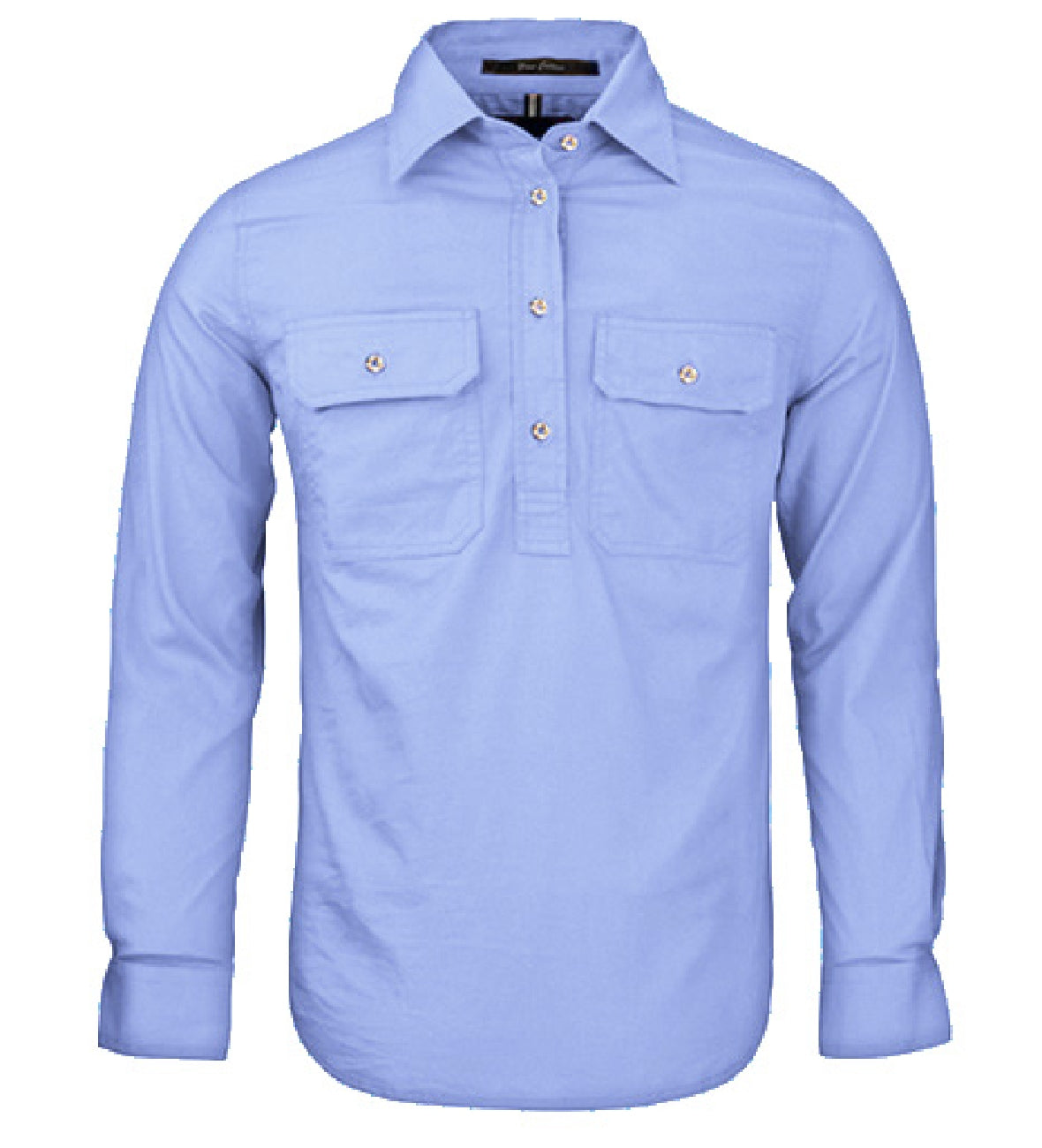Womens Pilbara Closed Front L/S Shirt