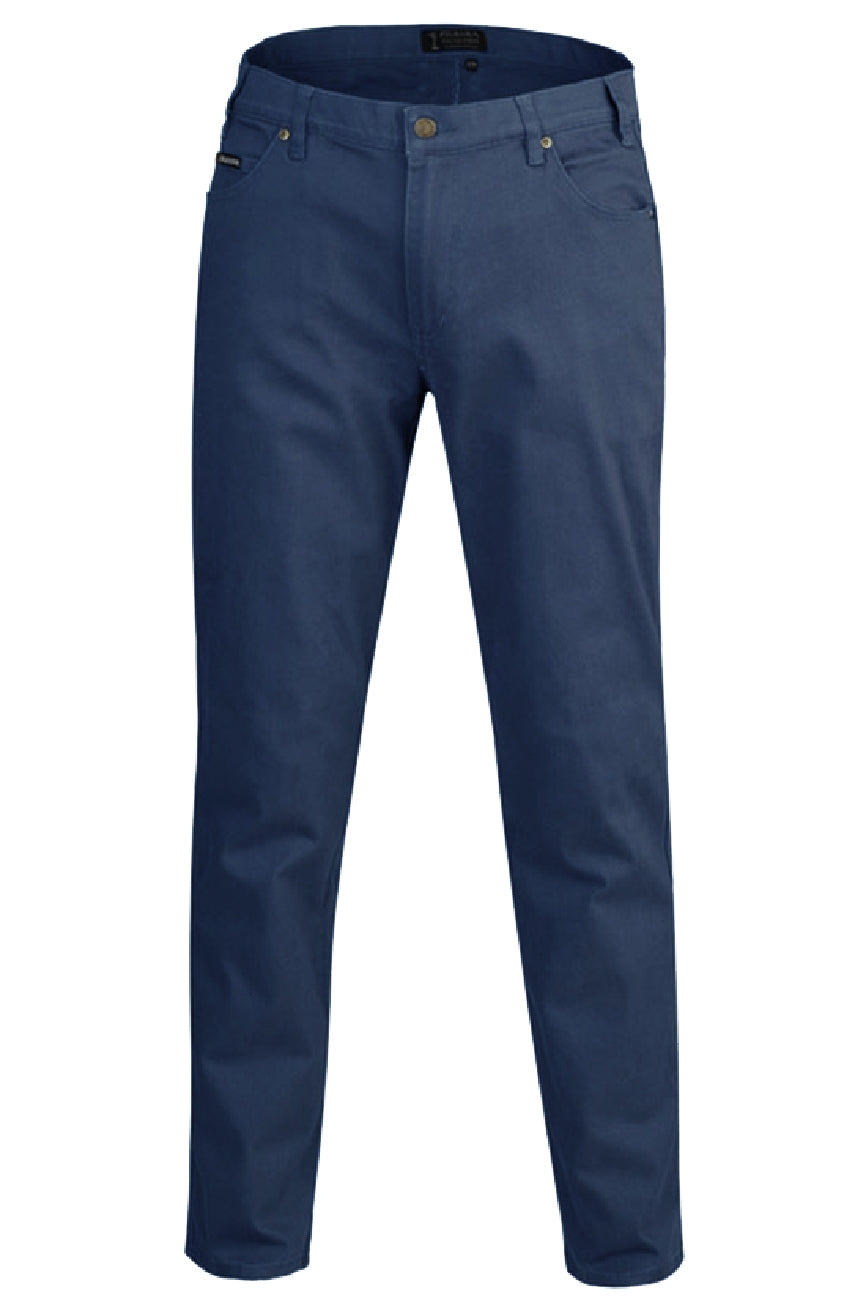 Pilbara Mens Cotton Stretch Jean Short