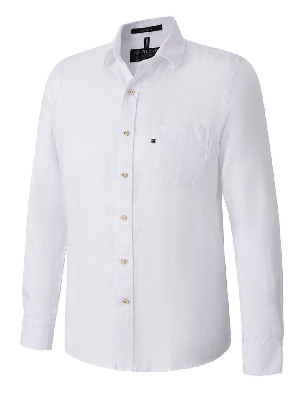 Pilbara Mens Linen L/S Shirt