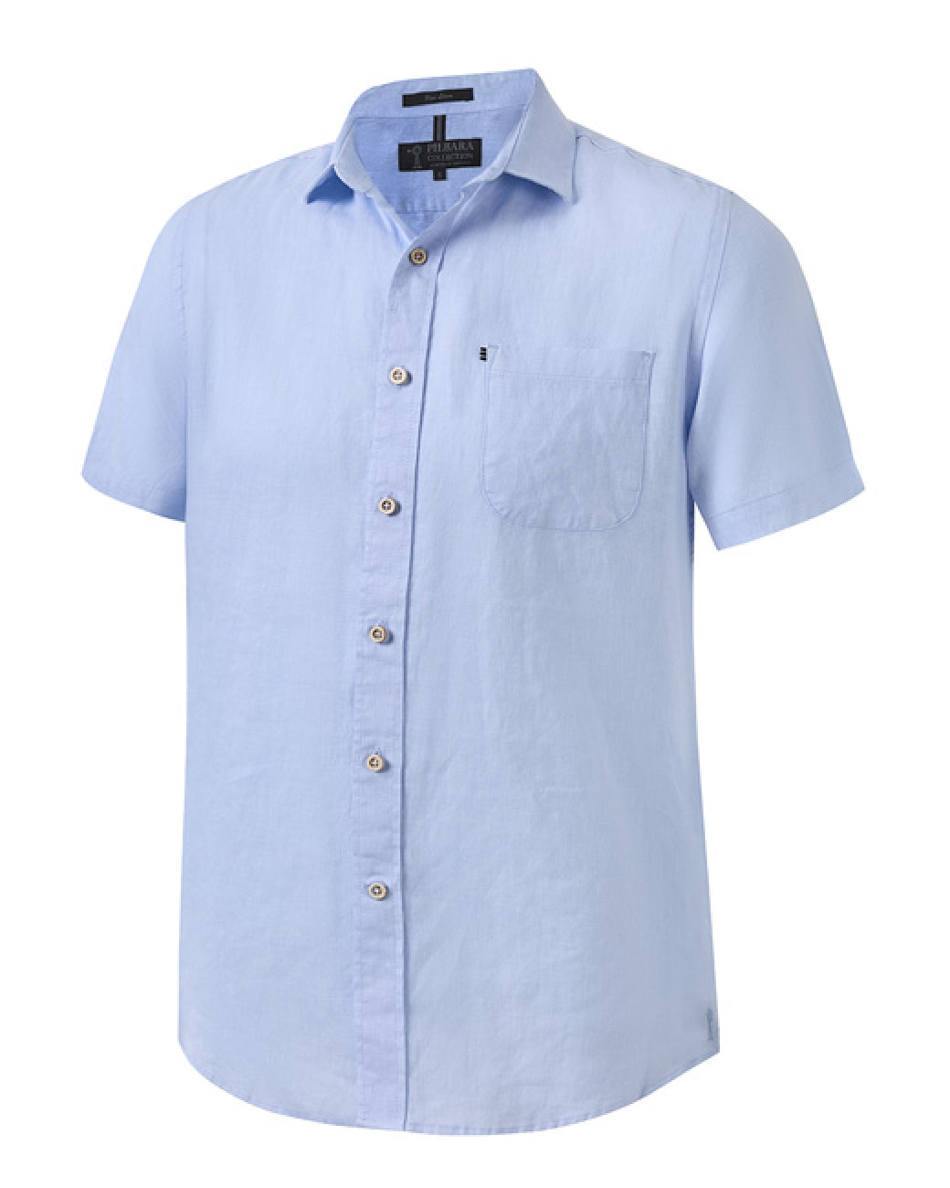 Pilbara Men's Linen S/S Shirt