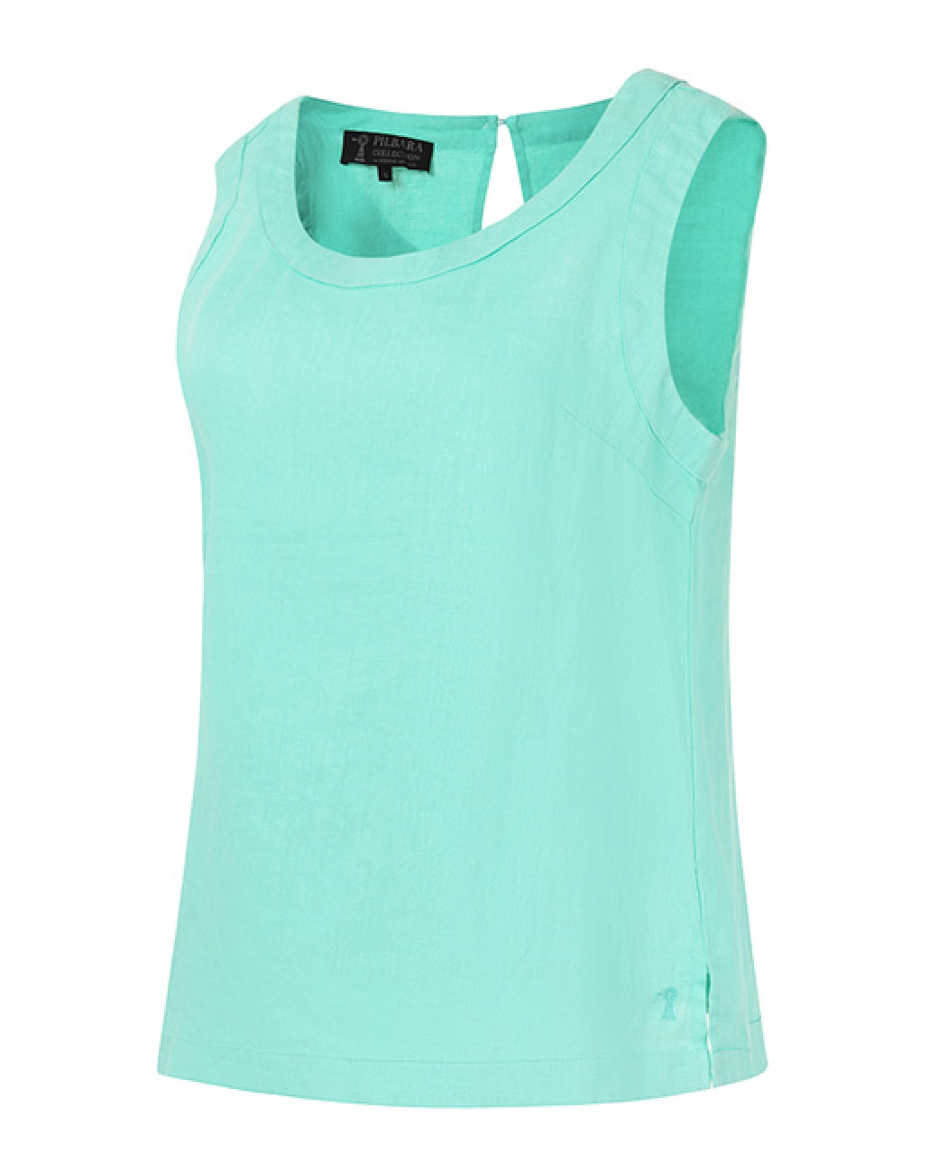 GABRIELLA Linen Singlet