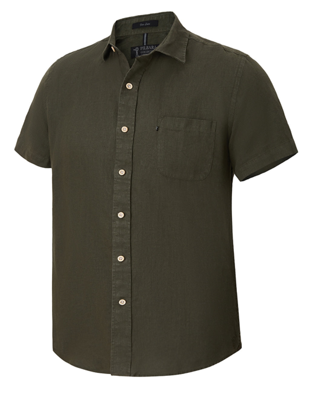 Pilbara Men's Linen S/S Shirt