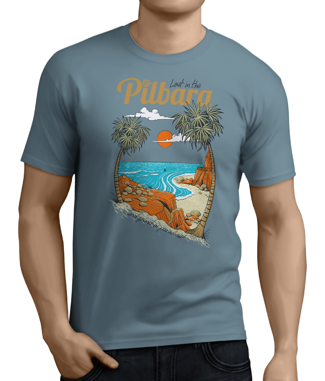 Pilbara Men's Paradise T-Shirt