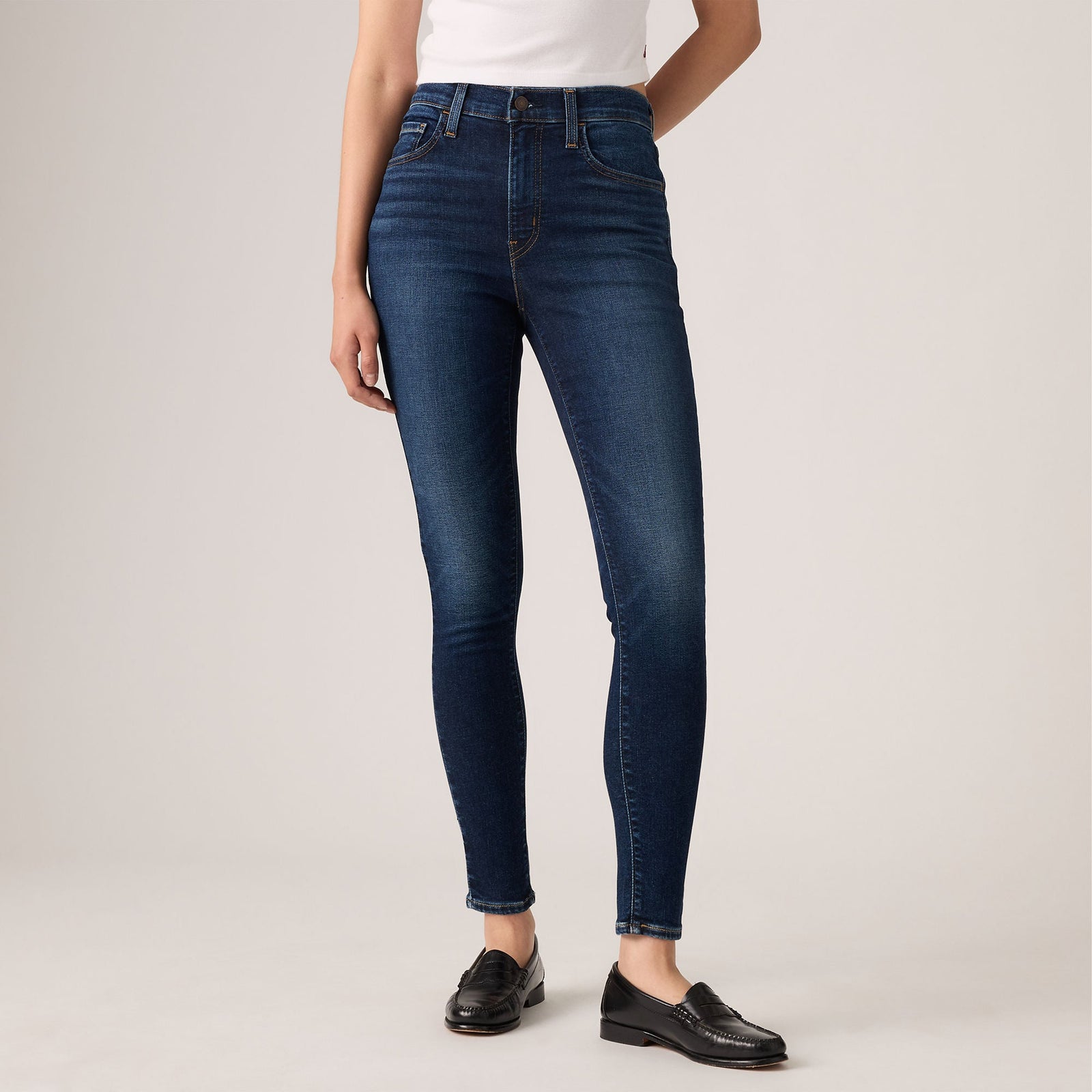 levis womens 720 high-rise super skinny jeans
