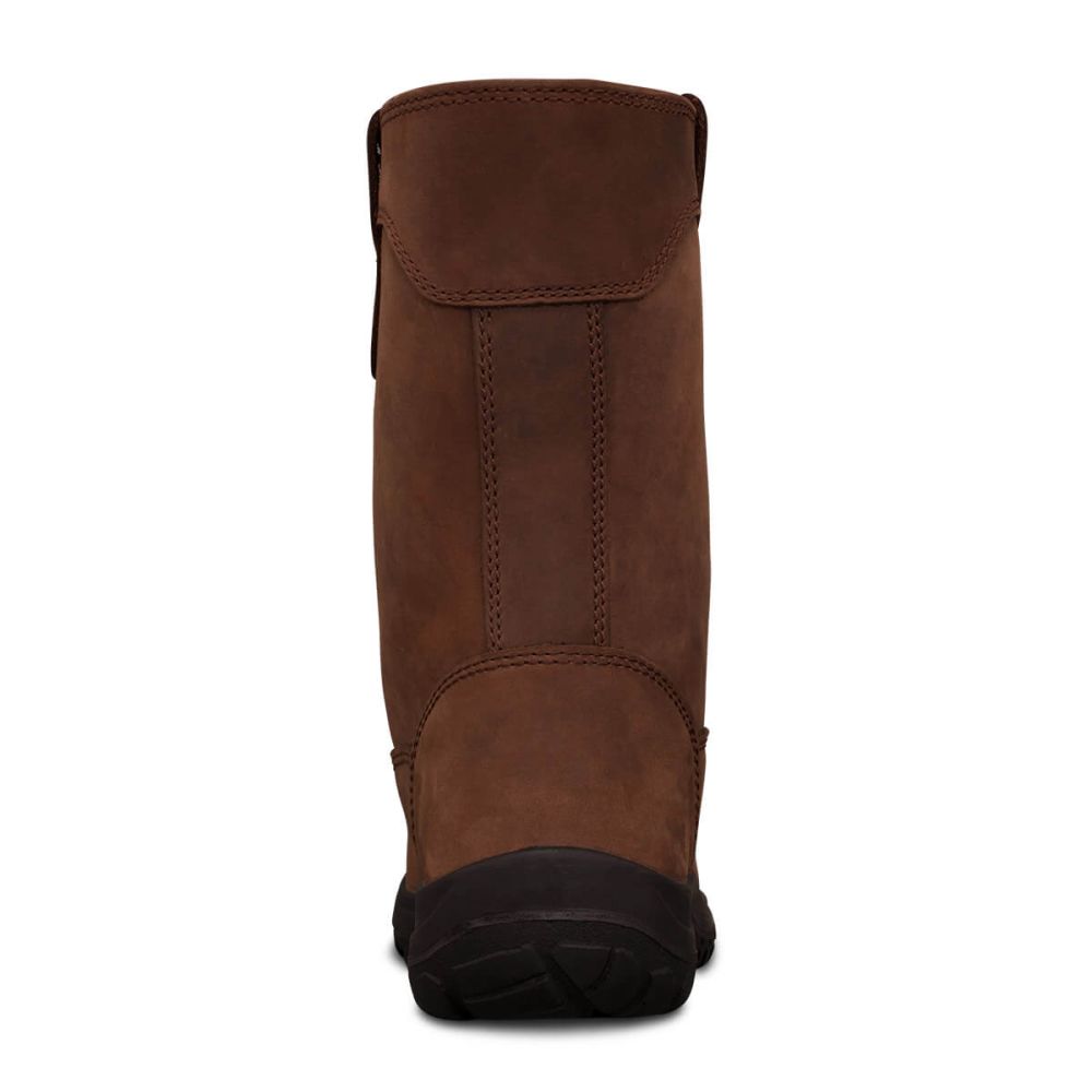 34692 BROWN PULL ON RIGGERS BOOT