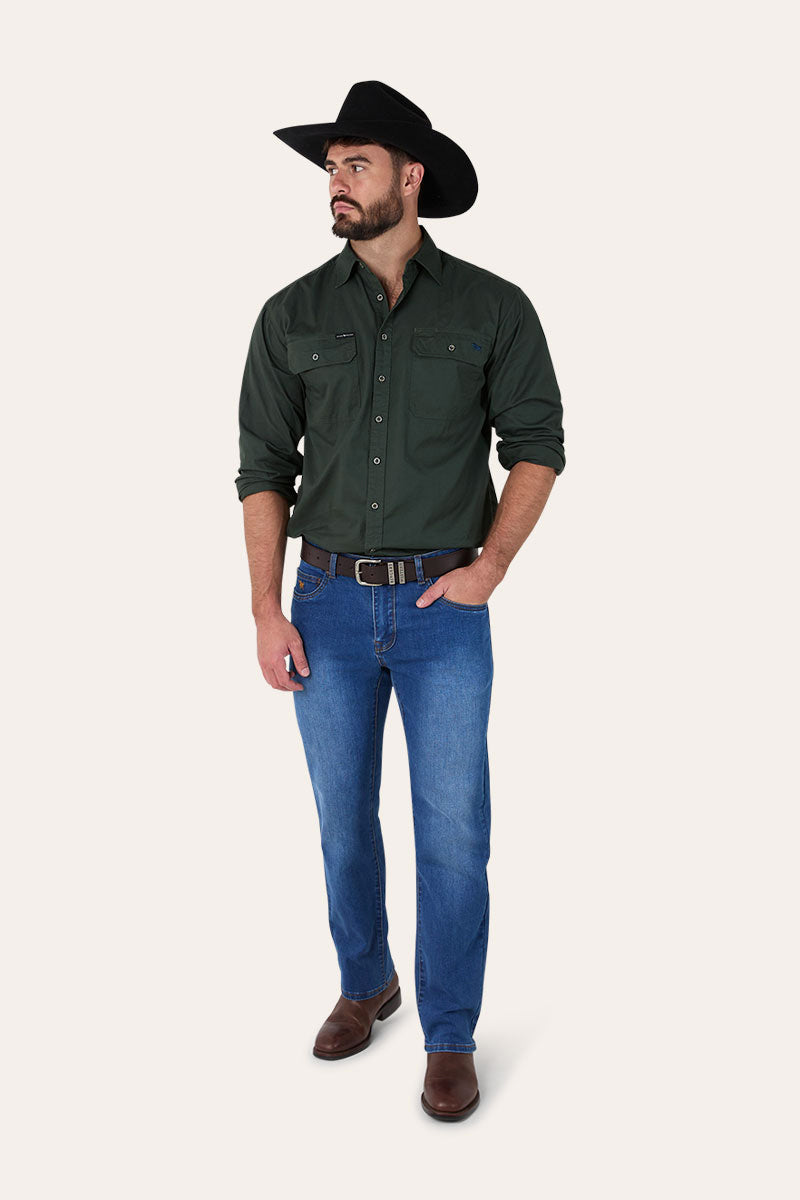 Mitchell Mens Straight Leg Jeans