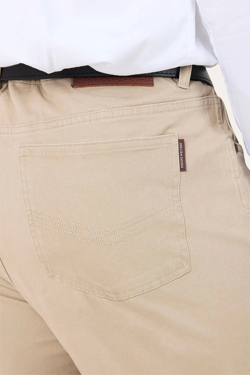 Avondale Mens 5 Pocket Stretch Drill Jeans