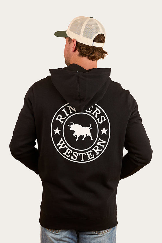 Signature Bull Mens Pullover Hoodie