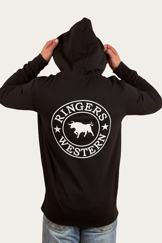 Signature Bull Mens Pullover Hoodie