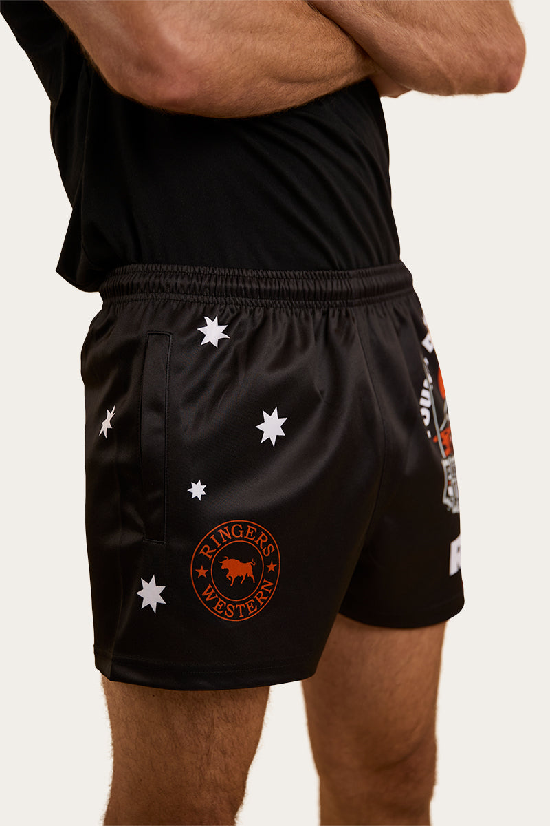 Young and Dumb Mens Footy Short