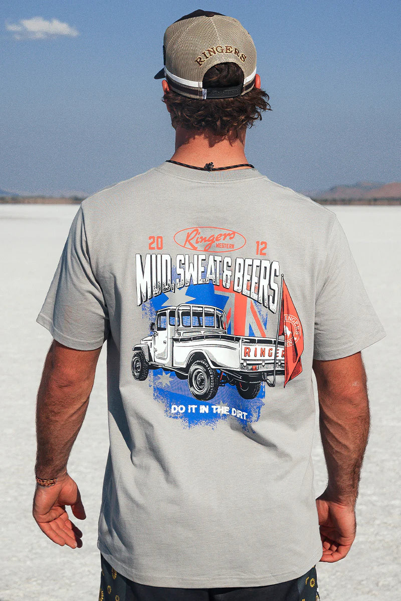 Mud Sweat Beers Mens Loose Fit T Shirt