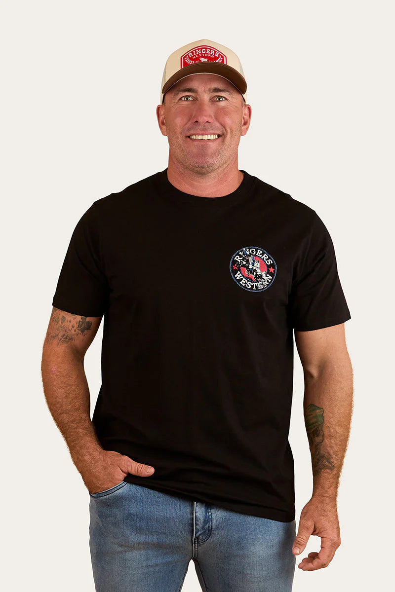 Bucking Bull Mens Loose Fit T Shirt