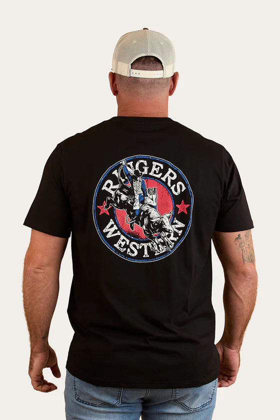 Bucking Bull Mens Loose Fit T Shirt