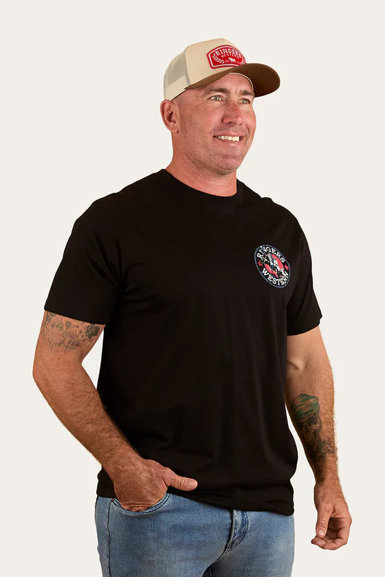 Bucking Bull Mens Loose Fit T Shirt