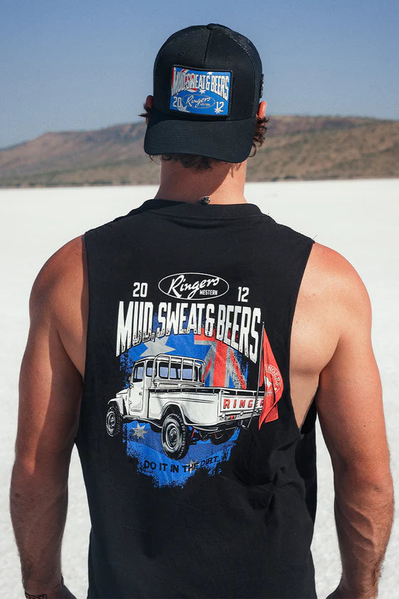 Mud Sweat Beers Mens Muscle Tank
