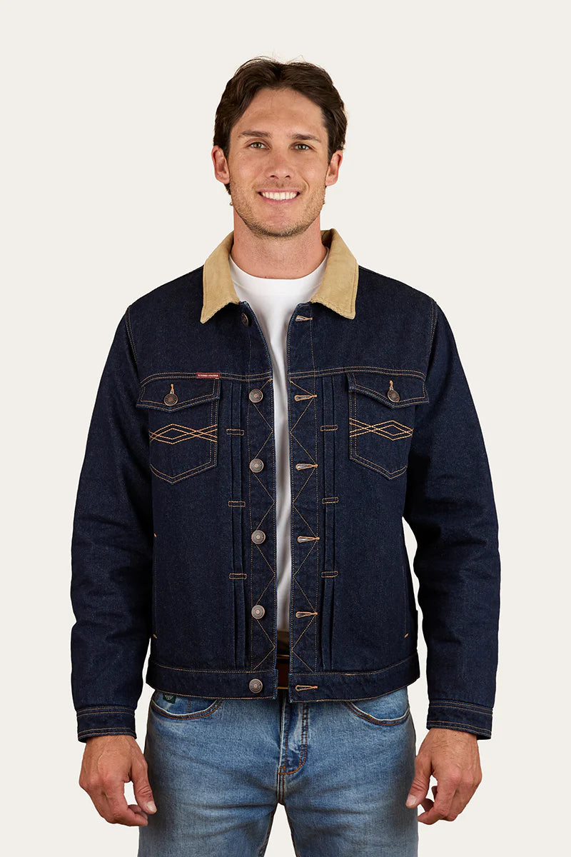 Devonport Mens Denim Trucker Jacket