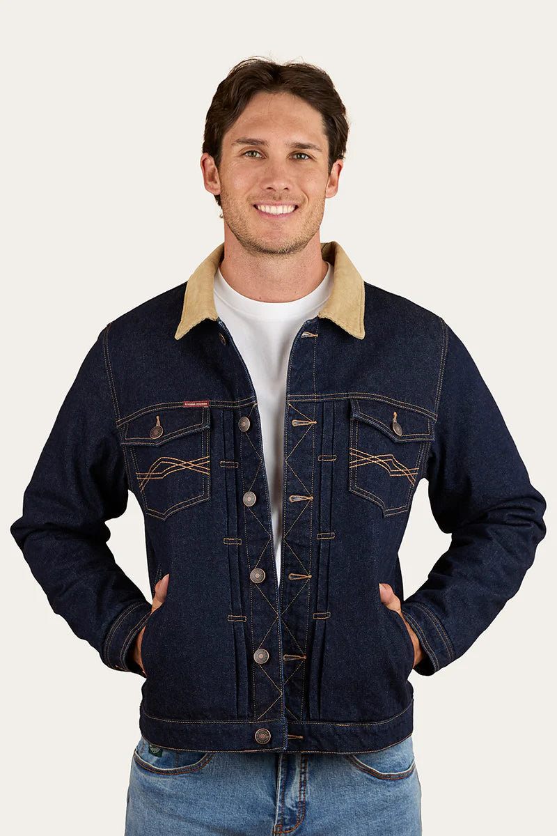 Devonport Mens Denim Trucker Jacket
