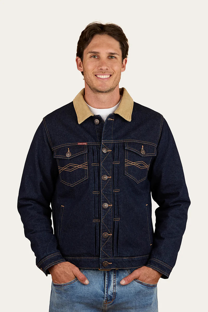 Devonport Mens Denim Trucker Jacket